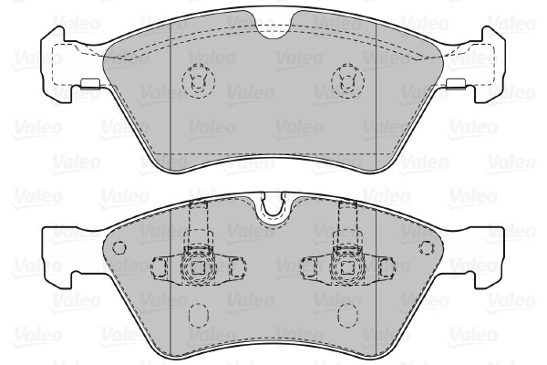VALEO Bremsbelagsatz, Scheibenbremse
