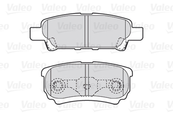 VALEO Bremsbelagsatz, Scheibenbremse