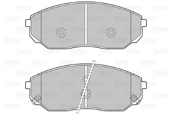 VALEO Bremsbelagsatz, Scheibenbremse