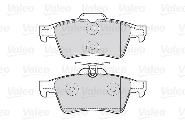 VALEO Bremsbelagsatz, Scheibenbremse