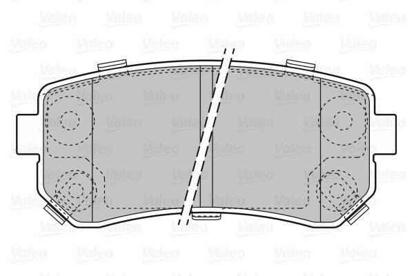 VALEO Bremsbelagsatz, Scheibenbremse