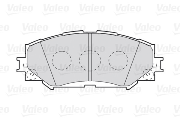 VALEO Bremsbelagsatz, Scheibenbremse