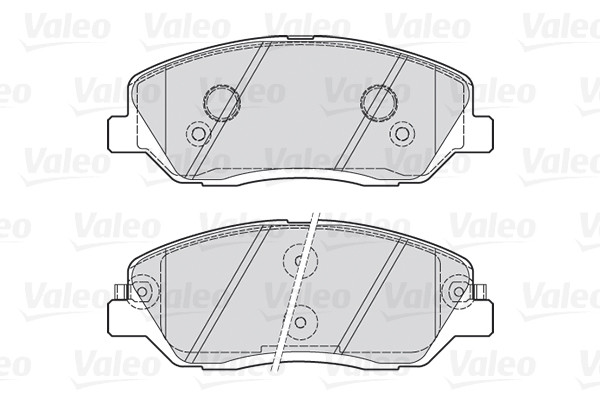 VALEO Bremsbelagsatz, Scheibenbremse