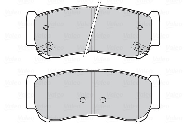 VALEO Bremsbelagsatz, Scheibenbremse