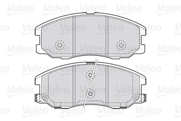 VALEO Bremsbelagsatz, Scheibenbremse