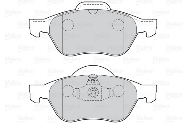 VALEO Bremsbelagsatz, Scheibenbremse
