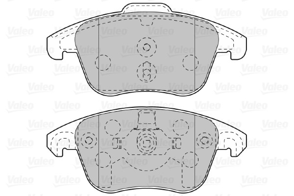 VALEO Bremsbelagsatz, Scheibenbremse