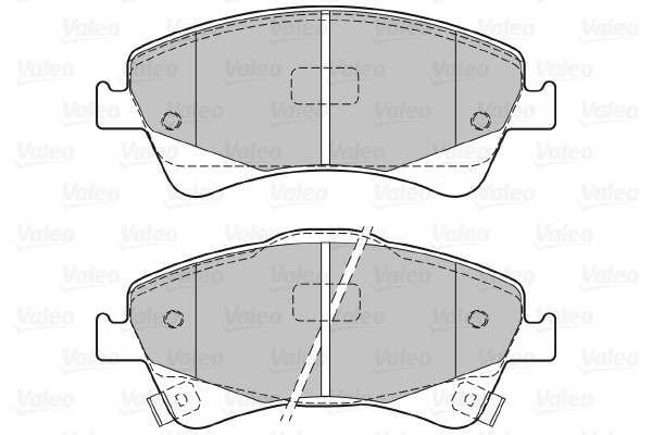 VALEO Bremsbelagsatz, Scheibenbremse