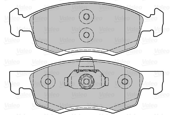 VALEO Bremsbelagsatz, Scheibenbremse