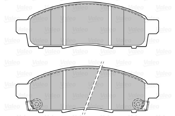 VALEO Bremsbelagsatz, Scheibenbremse
