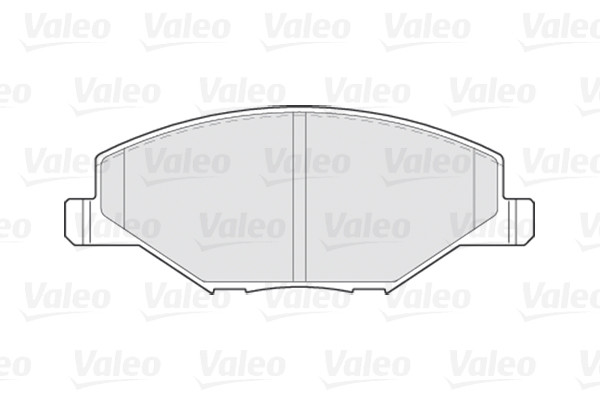VALEO Bremsbelagsatz, Scheibenbremse