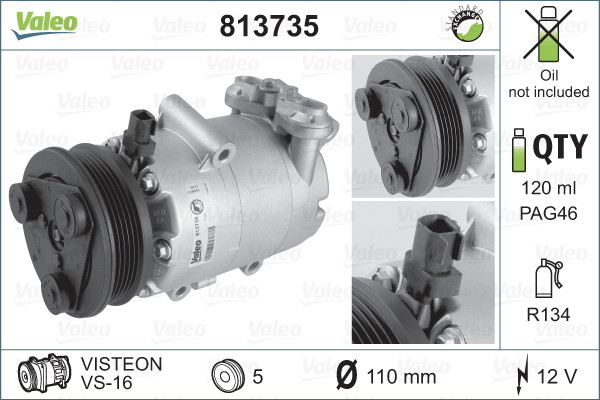 VALEO Kompressor, Klimaanlage