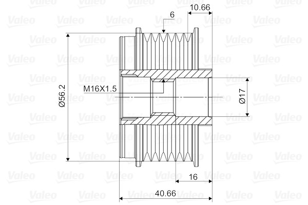 VALEO Generatorfreilauf