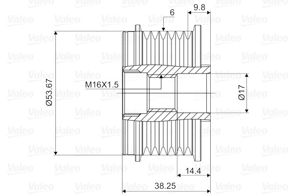VALEO Generatorfreilauf
