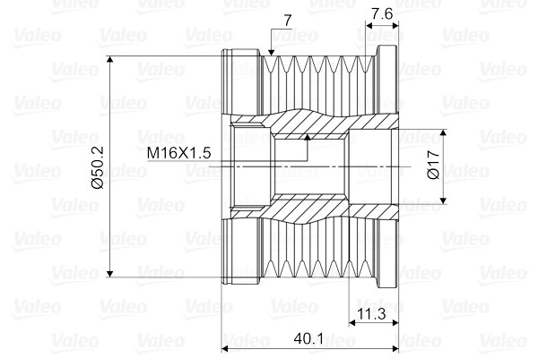 VALEO Generatorfreilauf