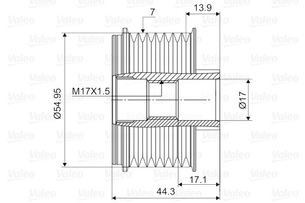 VALEO Generatorfreilauf