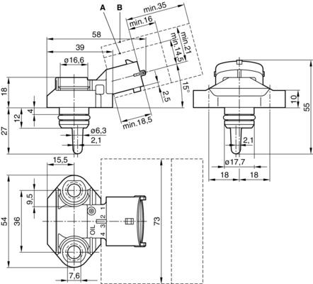 BOSCH Sensor, Öltemperatur