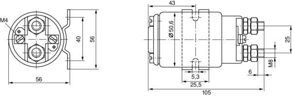 BOSCH Relais, Arbeitsstrom