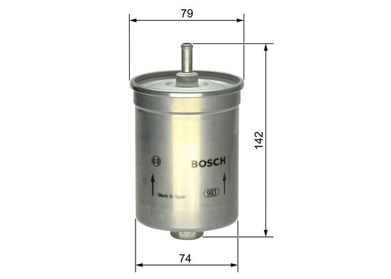 BOSCH Kraftstofffilter