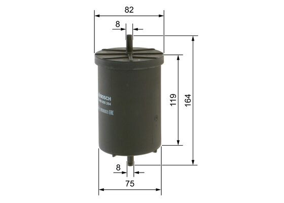 BOSCH Kraftstofffilter
