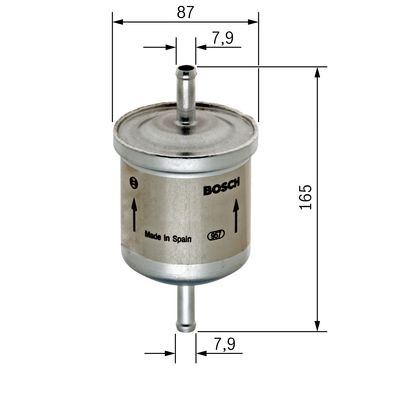 BOSCH Kraftstofffilter