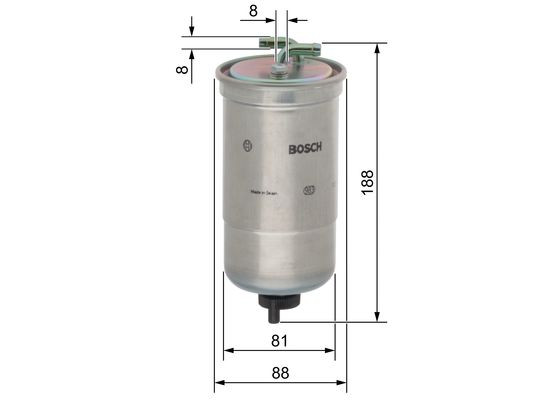 BOSCH Kraftstofffilter