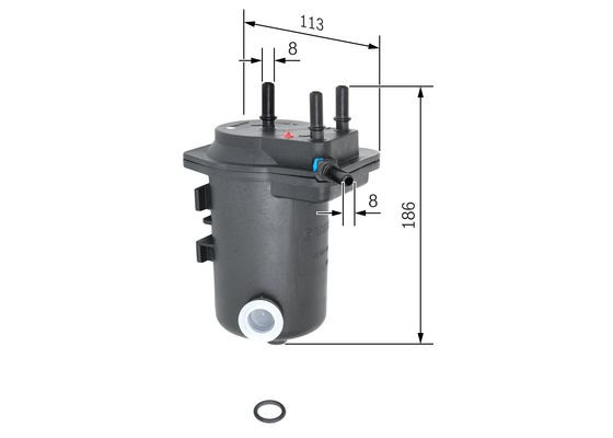 BOSCH Kraftstofffilter