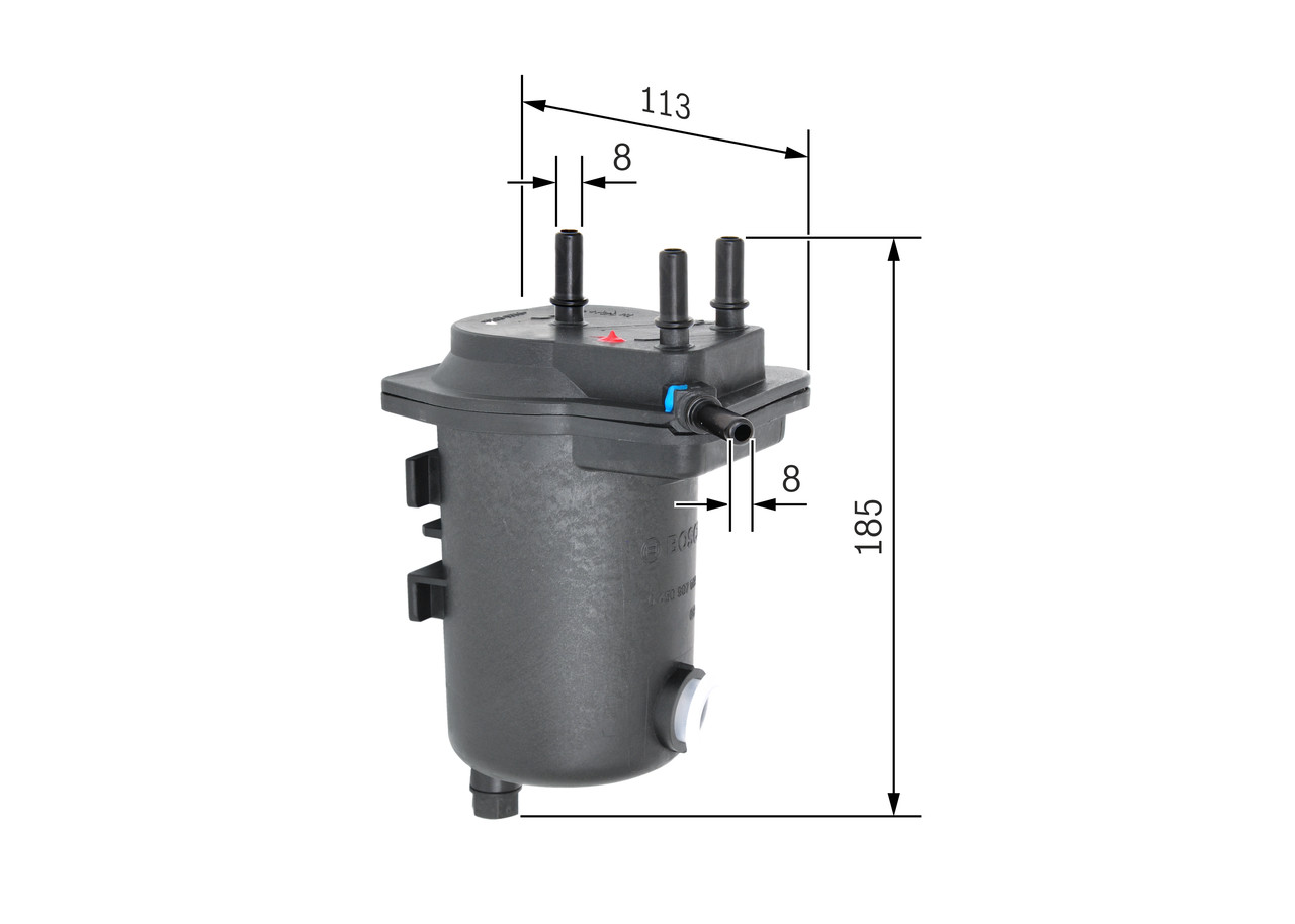 BOSCH Kraftstofffilter