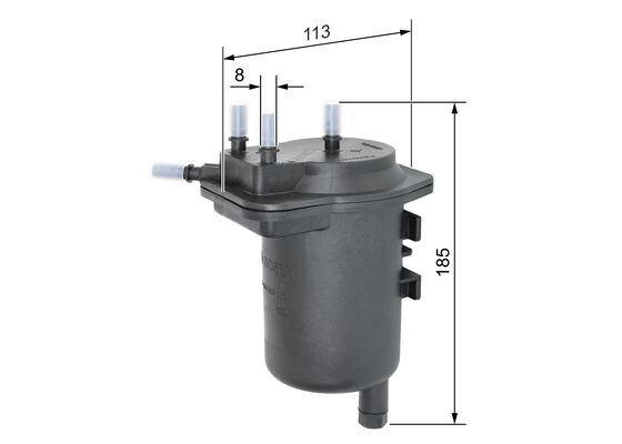 BOSCH Kraftstofffilter