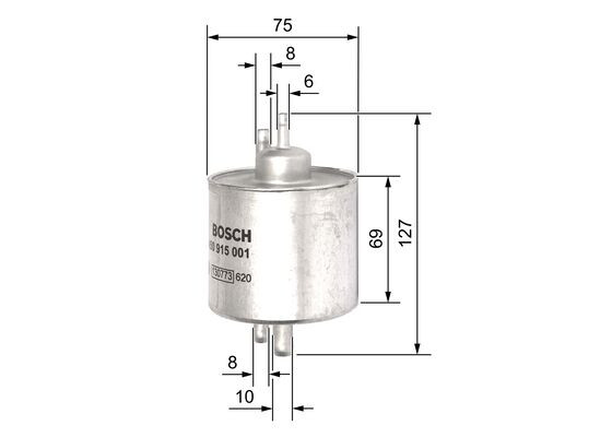 BOSCH Kraftstofffilter