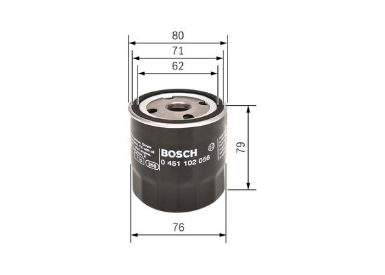 BOSCH Ölfilter