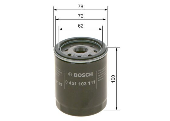 BOSCH Ölfilter