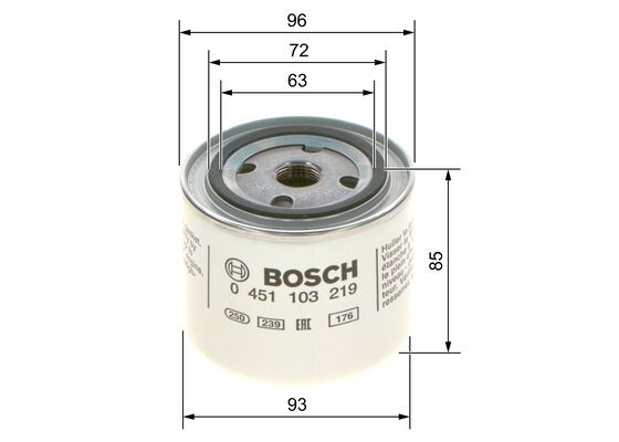 BOSCH Ölfilter
