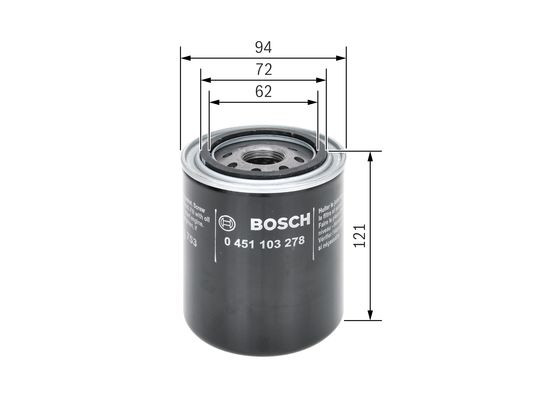 BOSCH Ölfilter