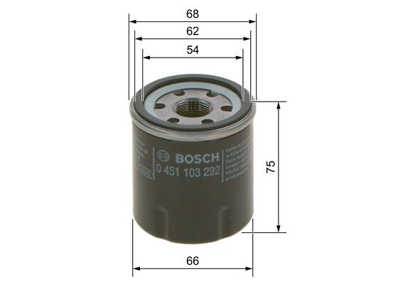 BOSCH Ölfilter