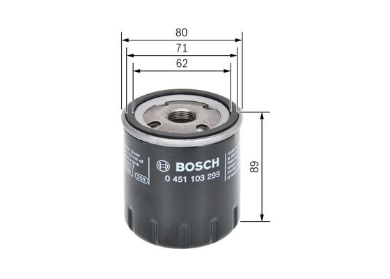 BOSCH Ölfilter
