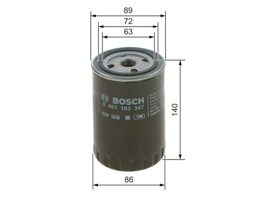 BOSCH Ölfilter