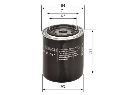BOSCH Ölfilter