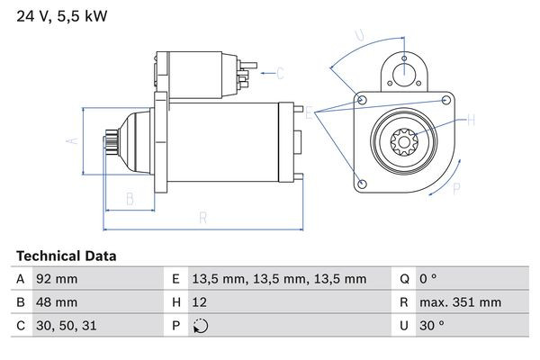 BOSCH Starter