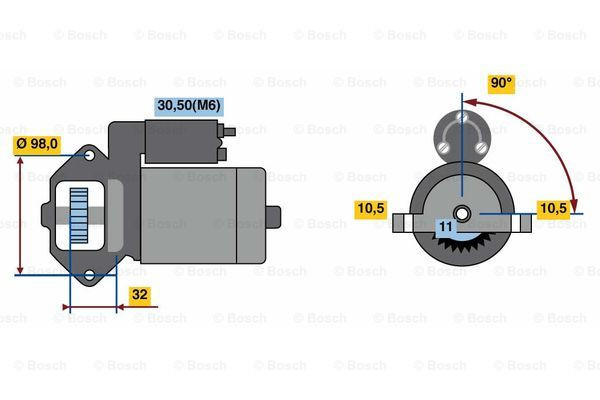 BOSCH Starter