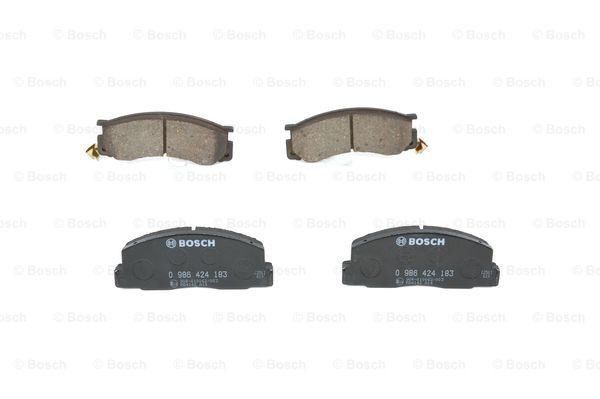 BOSCH Bremsbelagsatz, Scheibenbremse