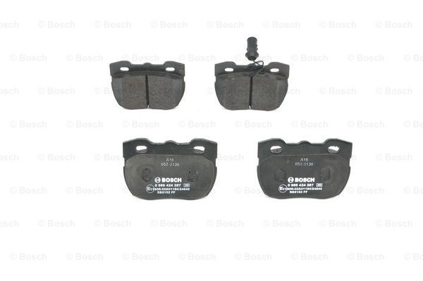 BOSCH Bremsbelagsatz, Scheibenbremse