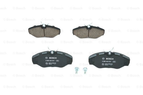 BOSCH Bremsbelagsatz, Scheibenbremse