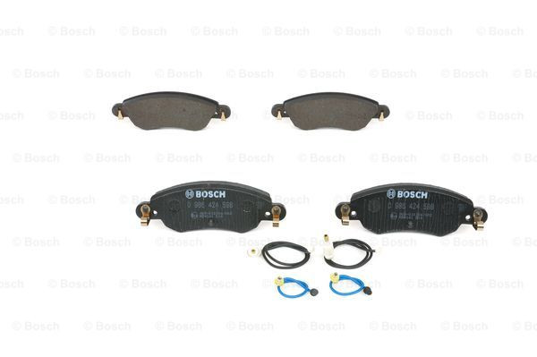 BOSCH Bremsbelagsatz, Scheibenbremse