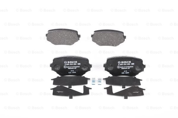 BOSCH Bremsbelagsatz, Scheibenbremse