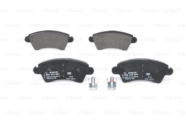 BOSCH Bremsbelagsatz, Scheibenbremse