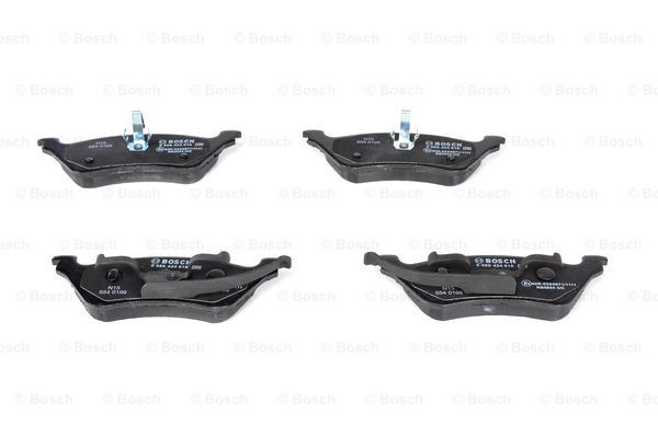 BOSCH Bremsbelagsatz, Scheibenbremse