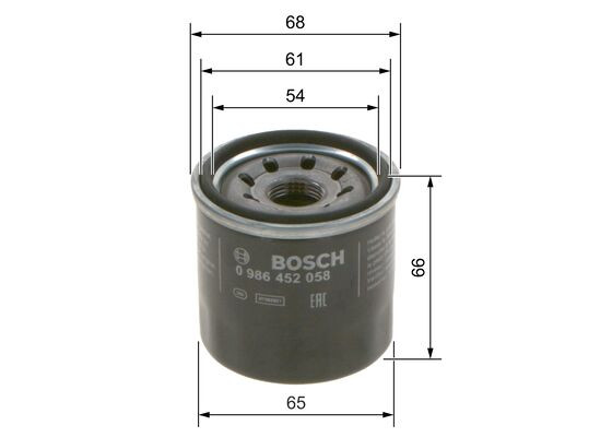 BOSCH Ölfilter