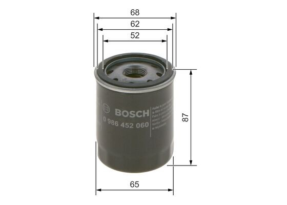 BOSCH Ölfilter