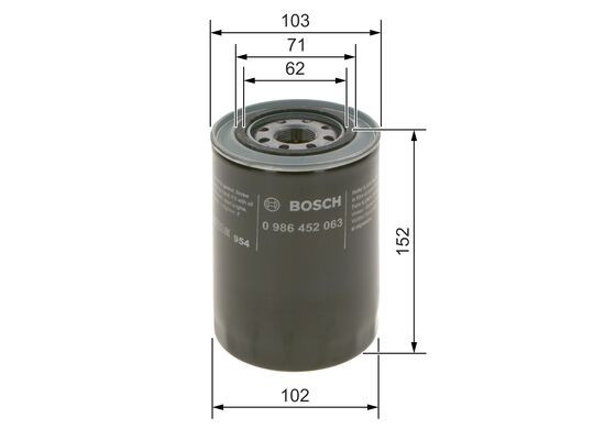 BOSCH Ölfilter